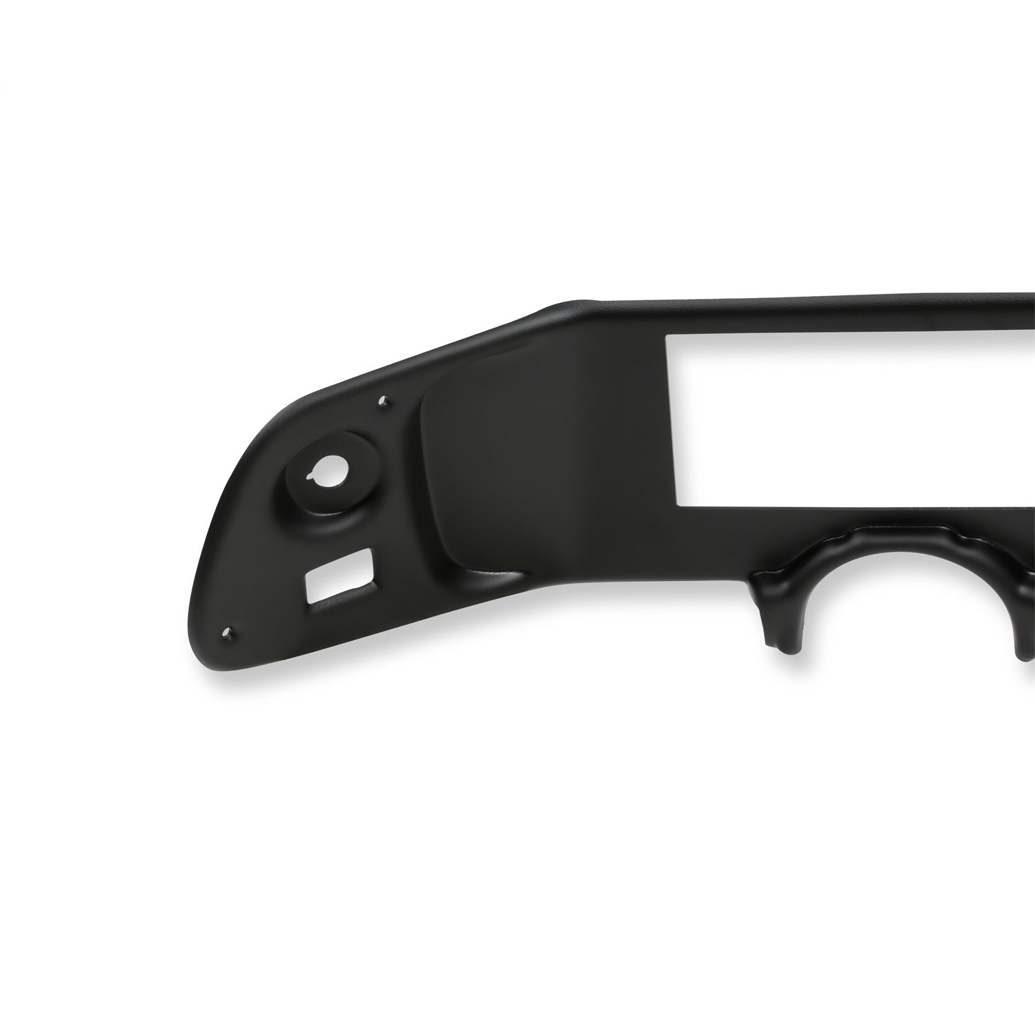 Holley EFI 6.86 in Dash Bezel - Black - GM F-Body 1970-78