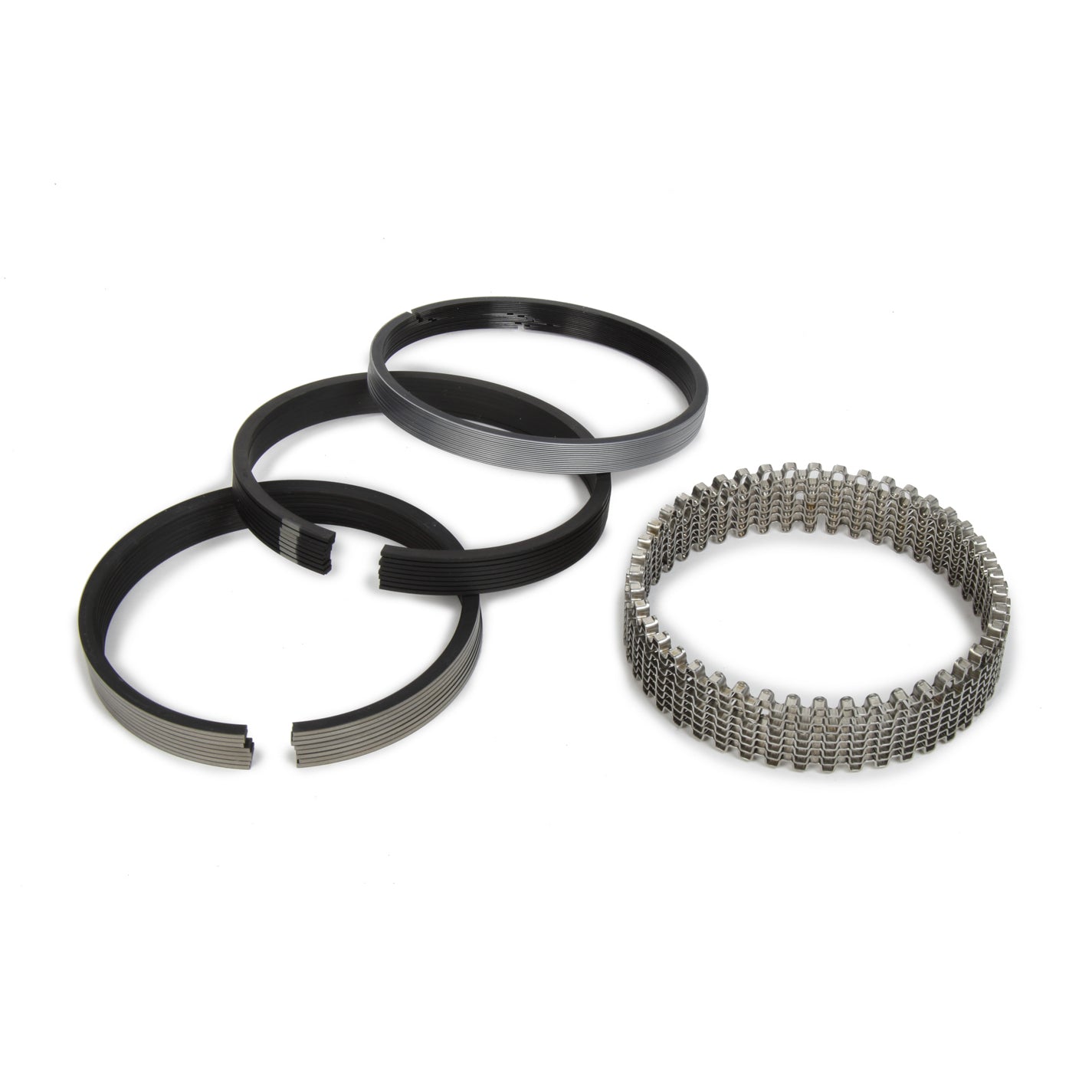 Clevite Piston Rings - 4.030" Bore - File Fit - 1/16 x 1/16 x 3/16" Thick - Standard Tension