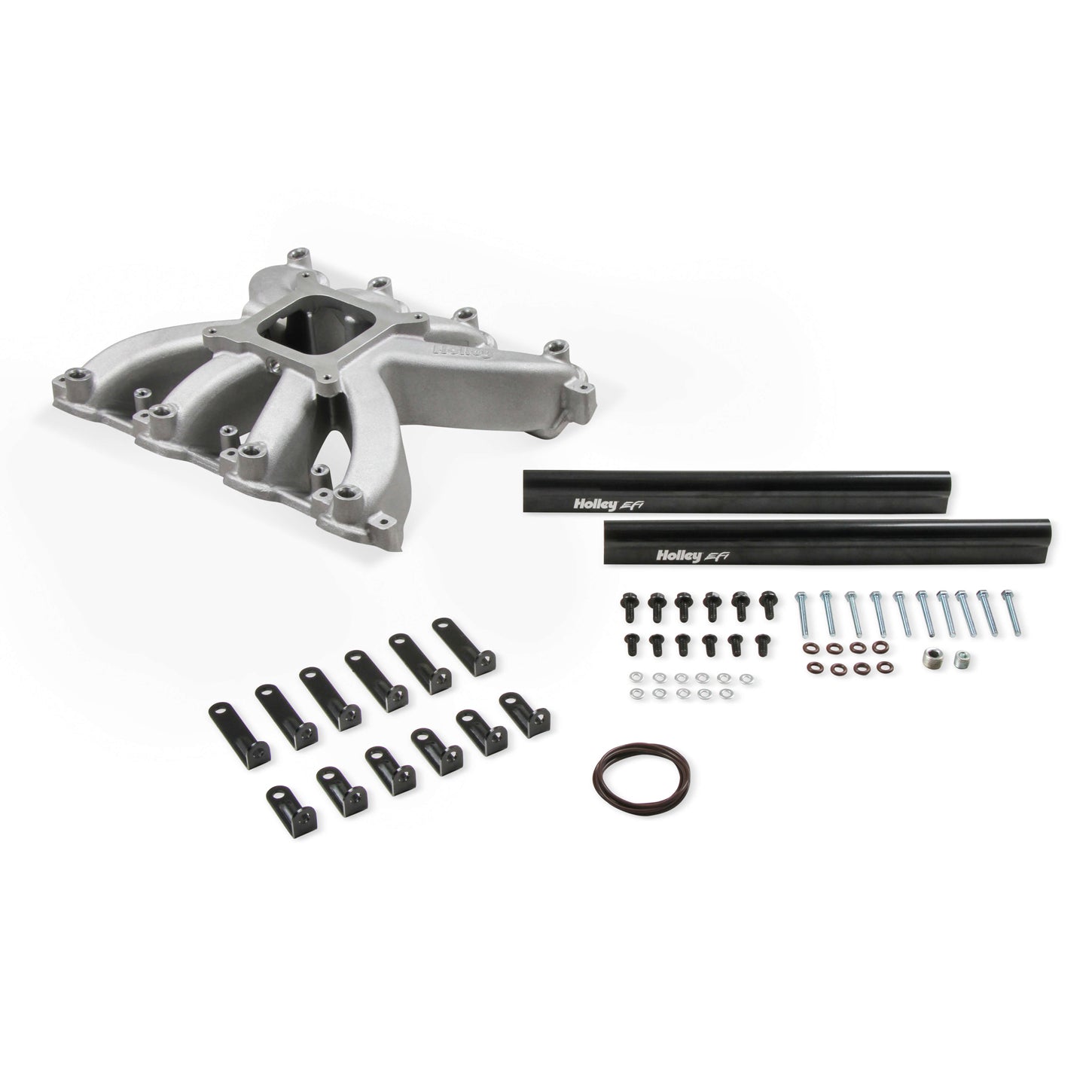 Holley Single-Plane EFI Intake Manifold - Square Bore - Single Plane - GM LS-Series