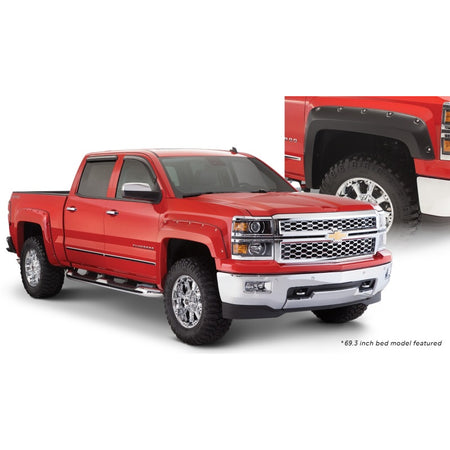 Bushwacker 14- GM Silverado 1500 Pocket Style Flares 4Pcs