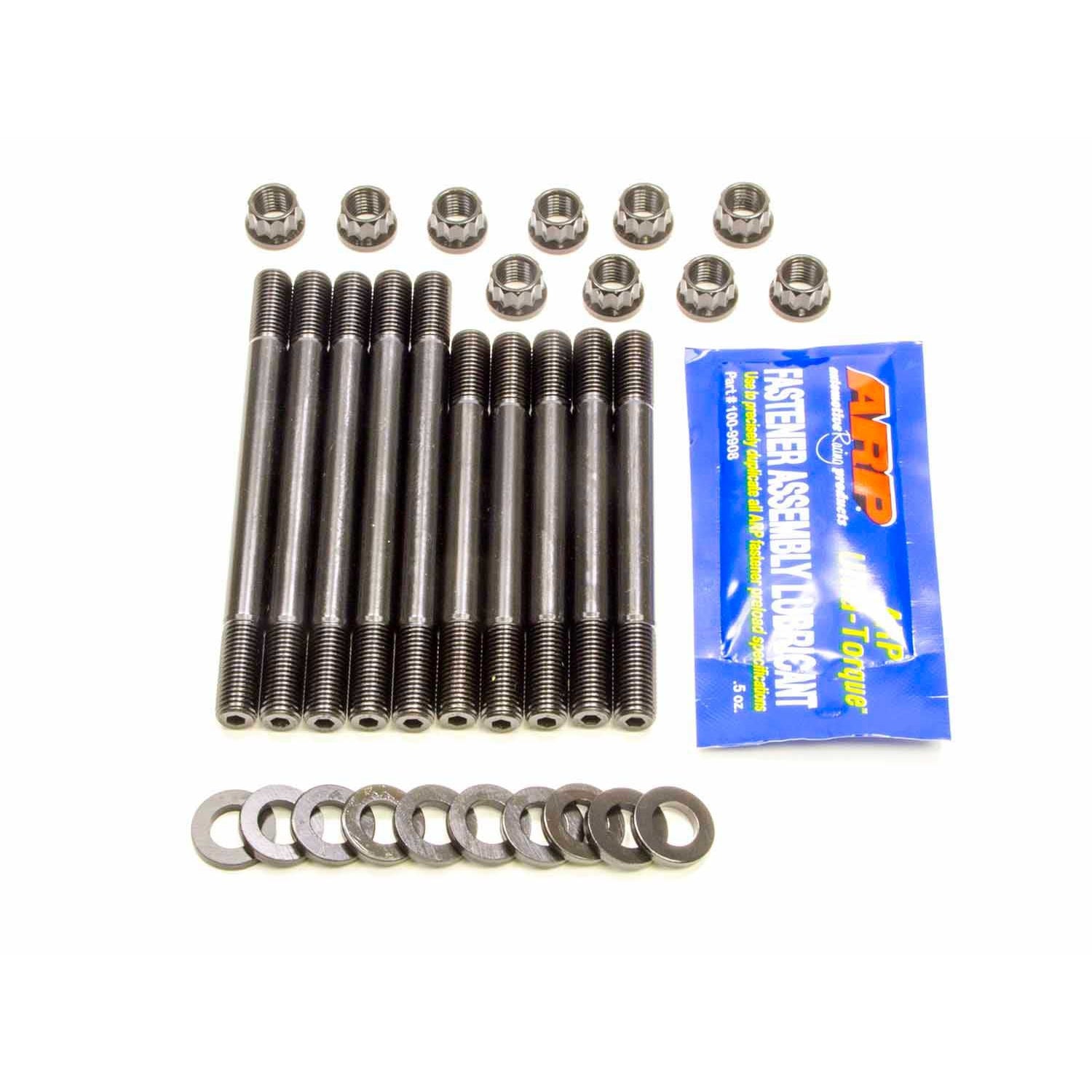 ARP Cylinder Head Stud Kit - 12 Point Nuts - Chromoly - Black Oxide - Toyota 4-Cylinder 203-4203