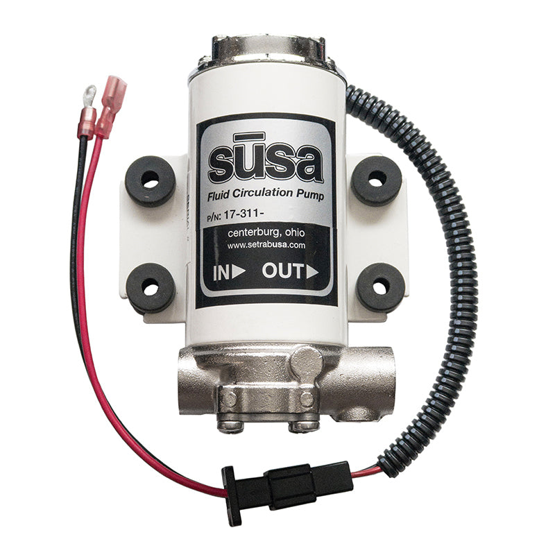 Setrab Fluid Cooler Pump - 0.9 gpm - 6 AN Male Inlet - 6 AN Male Outlet 17-311-06-IF05
