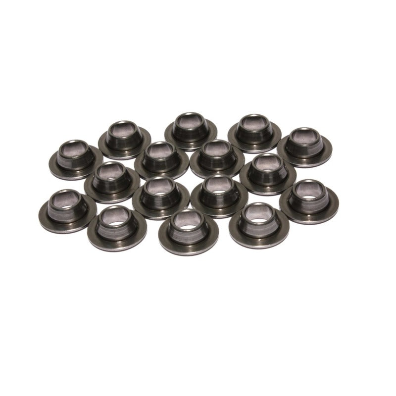Comp Cams 10 Degree Valve Spring Retainer - 0.640 in OD Step - 1.095 in Single Spring - Set of 16