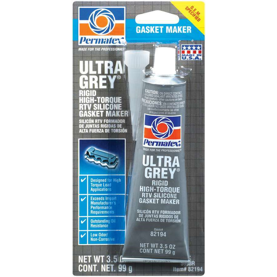 Permatex Ultra Grey Gasket Maker - 3.5 oz. Tube