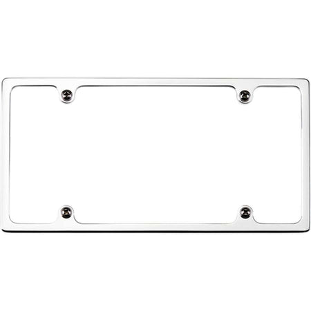 Billet Specialties Slimline License Plate Frame - Polished