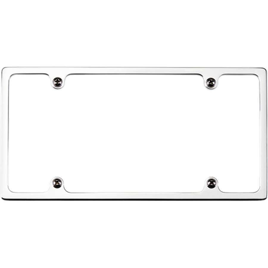 Billet Specialties Slimline License Plate Frame - Polished