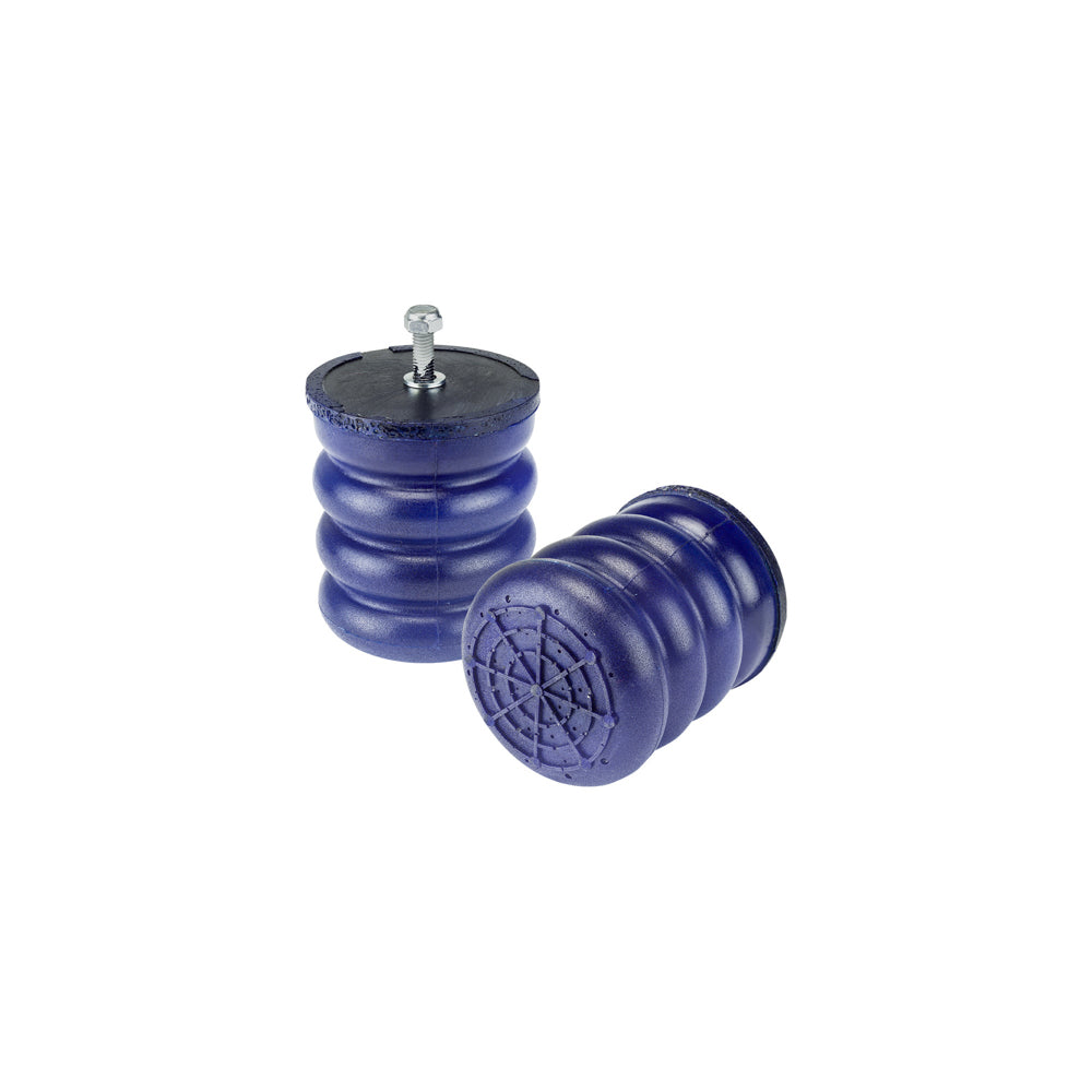 SuperSprings Bump Stop - Front - Polyurethane - Purple - 500 lb Capacity - (Pair)