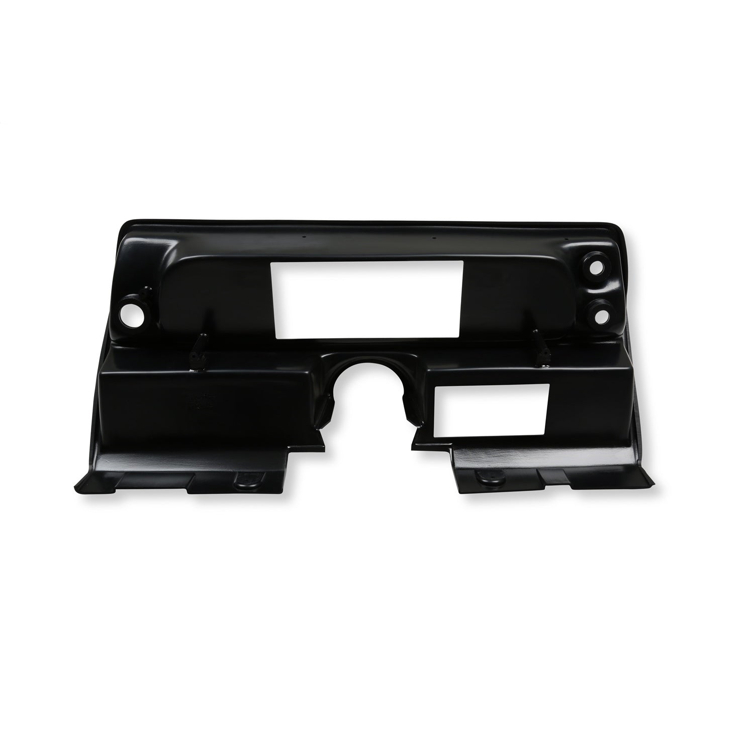Holley EFI 6.86 in Dash Bezel - Black - GM X-Body 1968