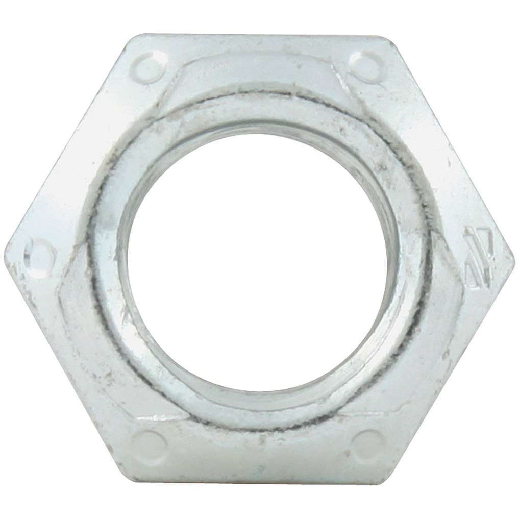 Allstar Performance Coarse Thread Mechanical Lock Hex Nut, 1/2"-13 (10 Pack)