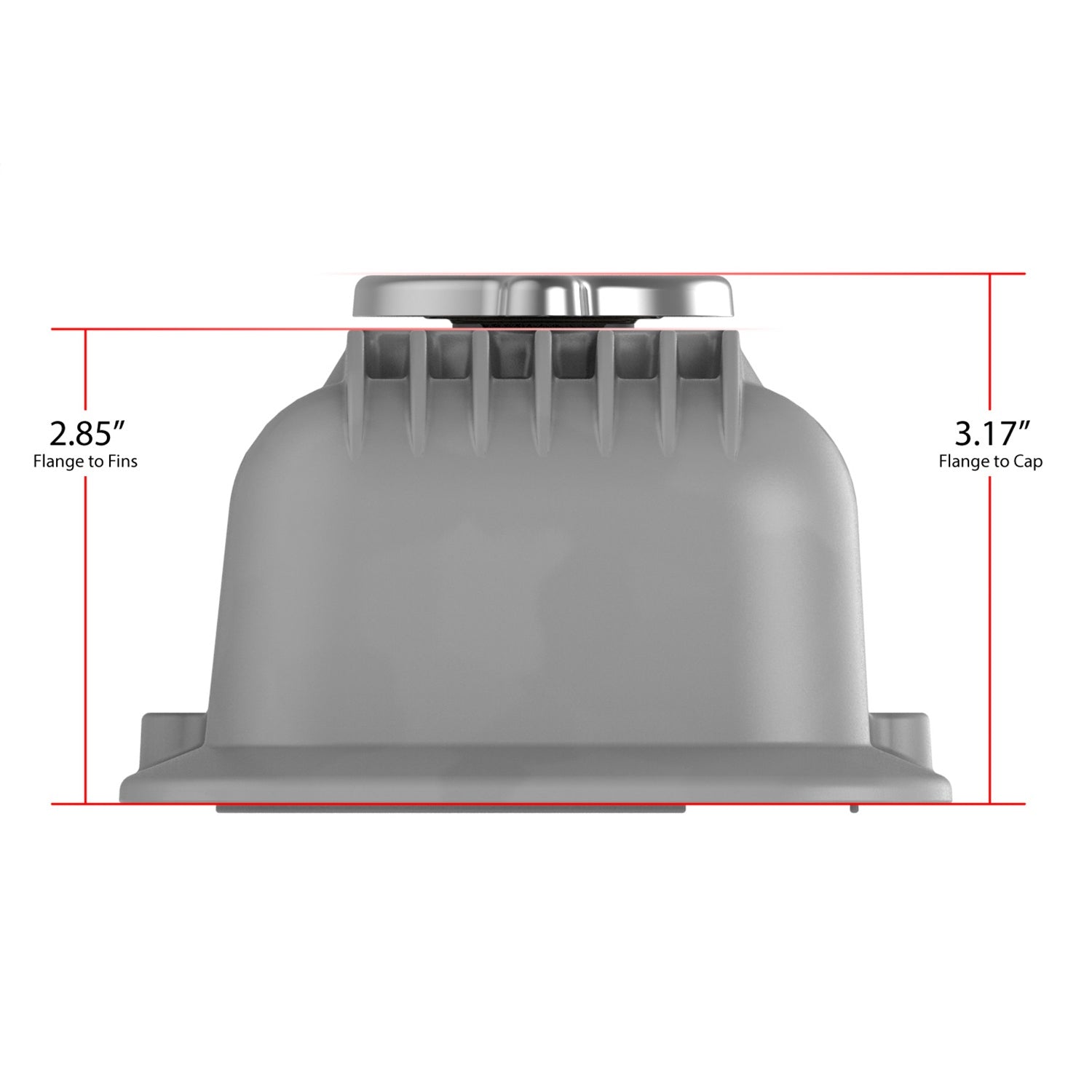 Holley Muscle Series Valve Covers - SB Chevy -Natural Finish - SB Chevy