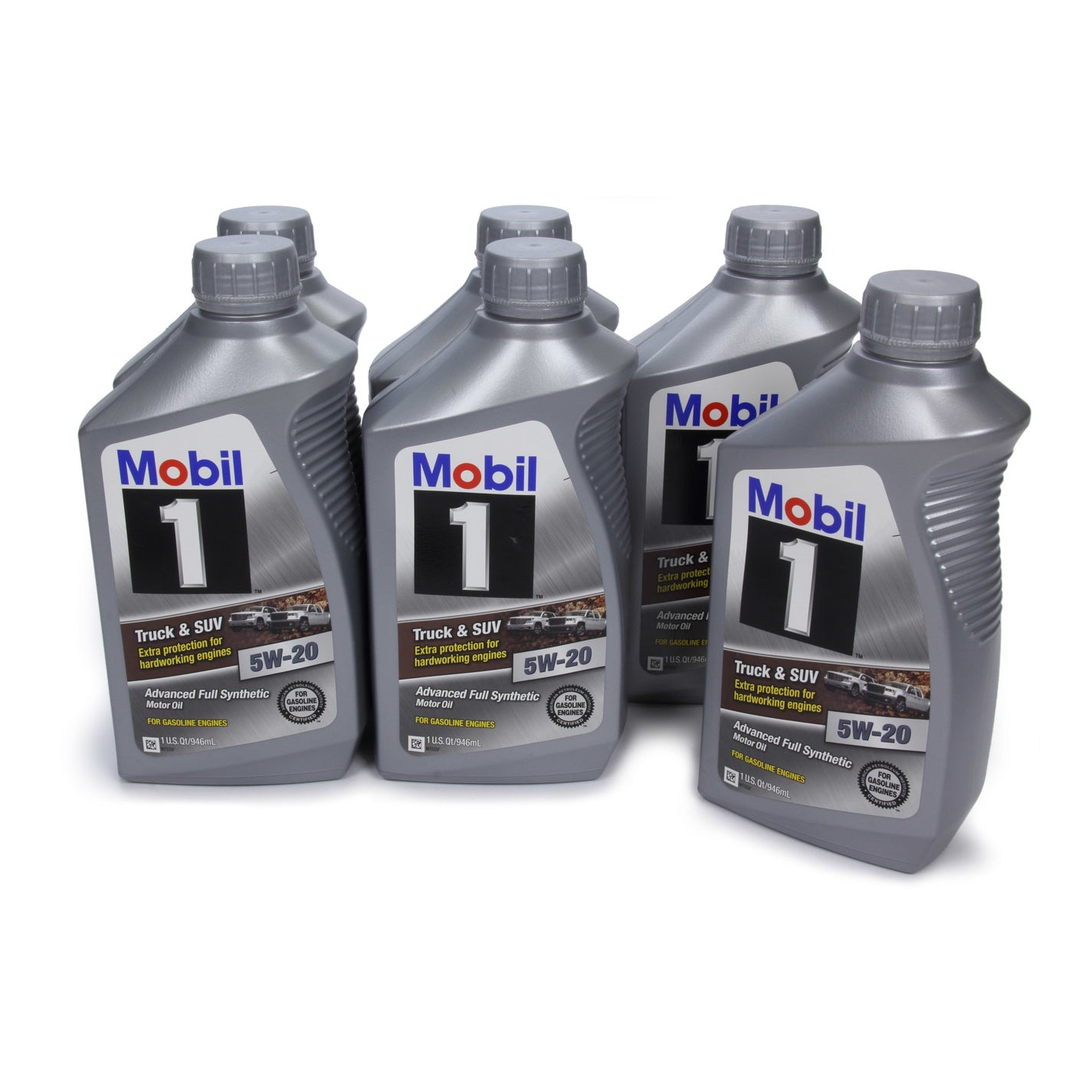 Mobil 1 Truck & SUV 5W20 Synthetic Motor Oil - 1 Quart (Case of 6 ...