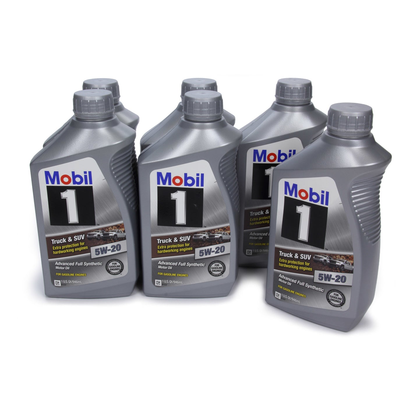 Mobil 1 Truck & SUV 5W20 Synthetic Motor Oil - 1 Quart (Case of 6)