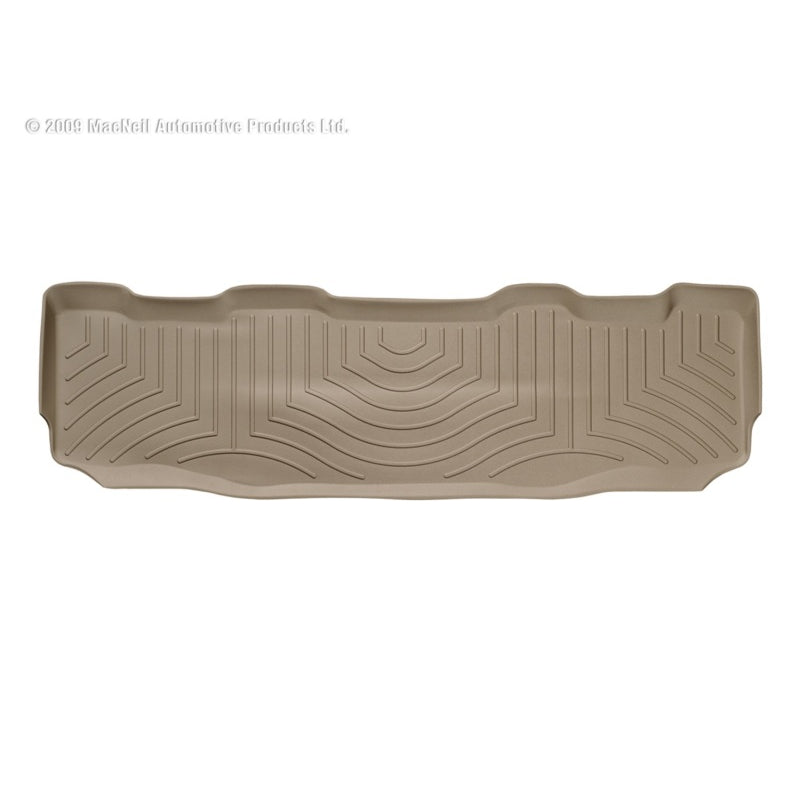 WeatherTech FloorLiner - 2nd Row - Tan - Crew Cab - Super Duty Ford Fullsize Truck 1999-2010