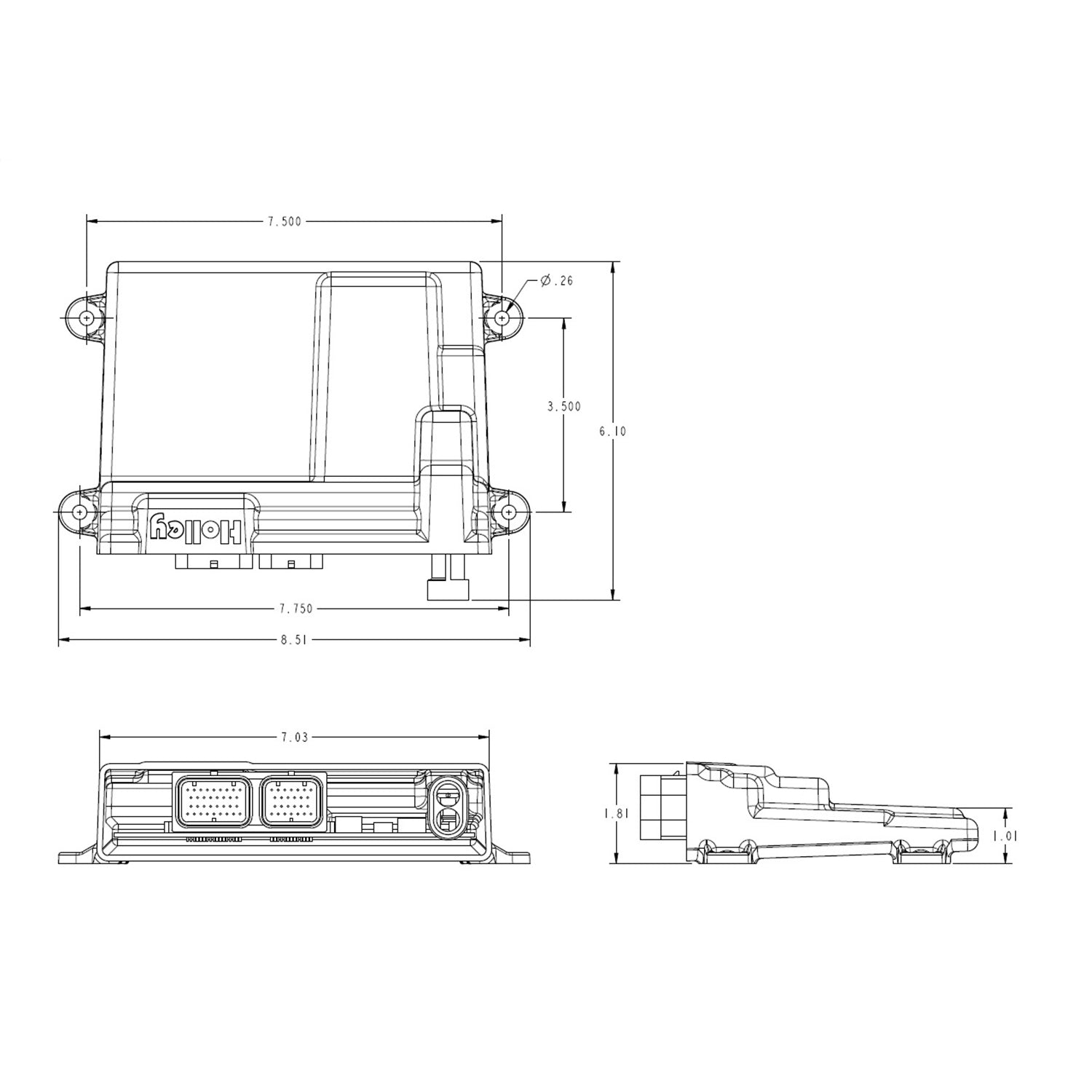 Holley EFI HP EFI ECU For Complete System