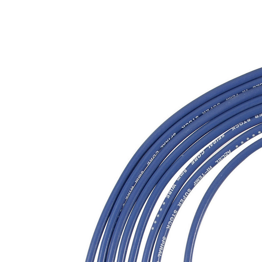 ACCEL Super Stock Spiral Core 8 mm Spark Plug Wire Set - Red