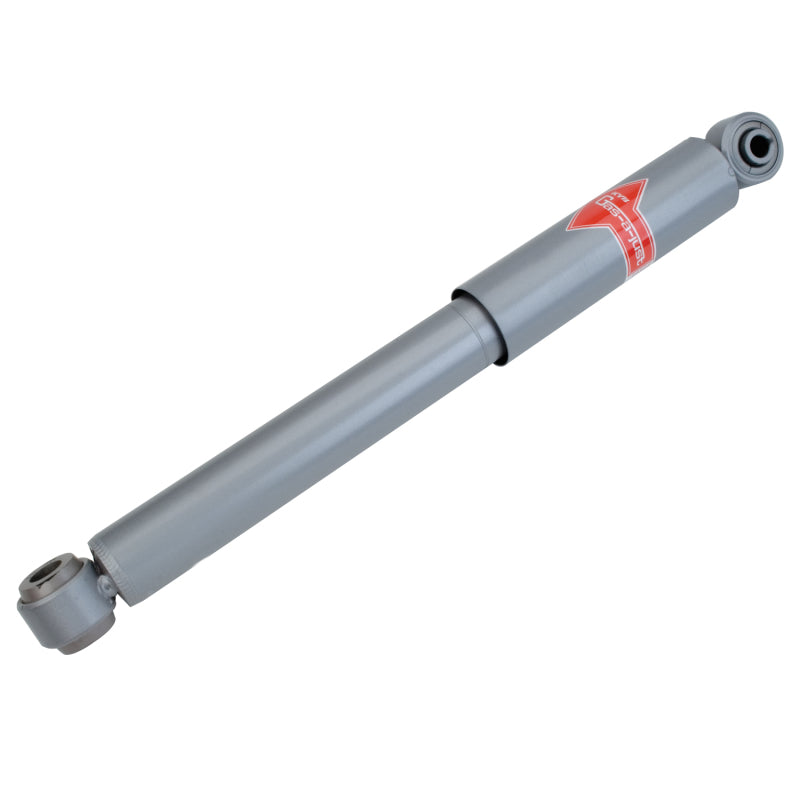 KYB Shocks & Struts Gas-a-Just Shock Monotube Steel Silver Paint - Rear