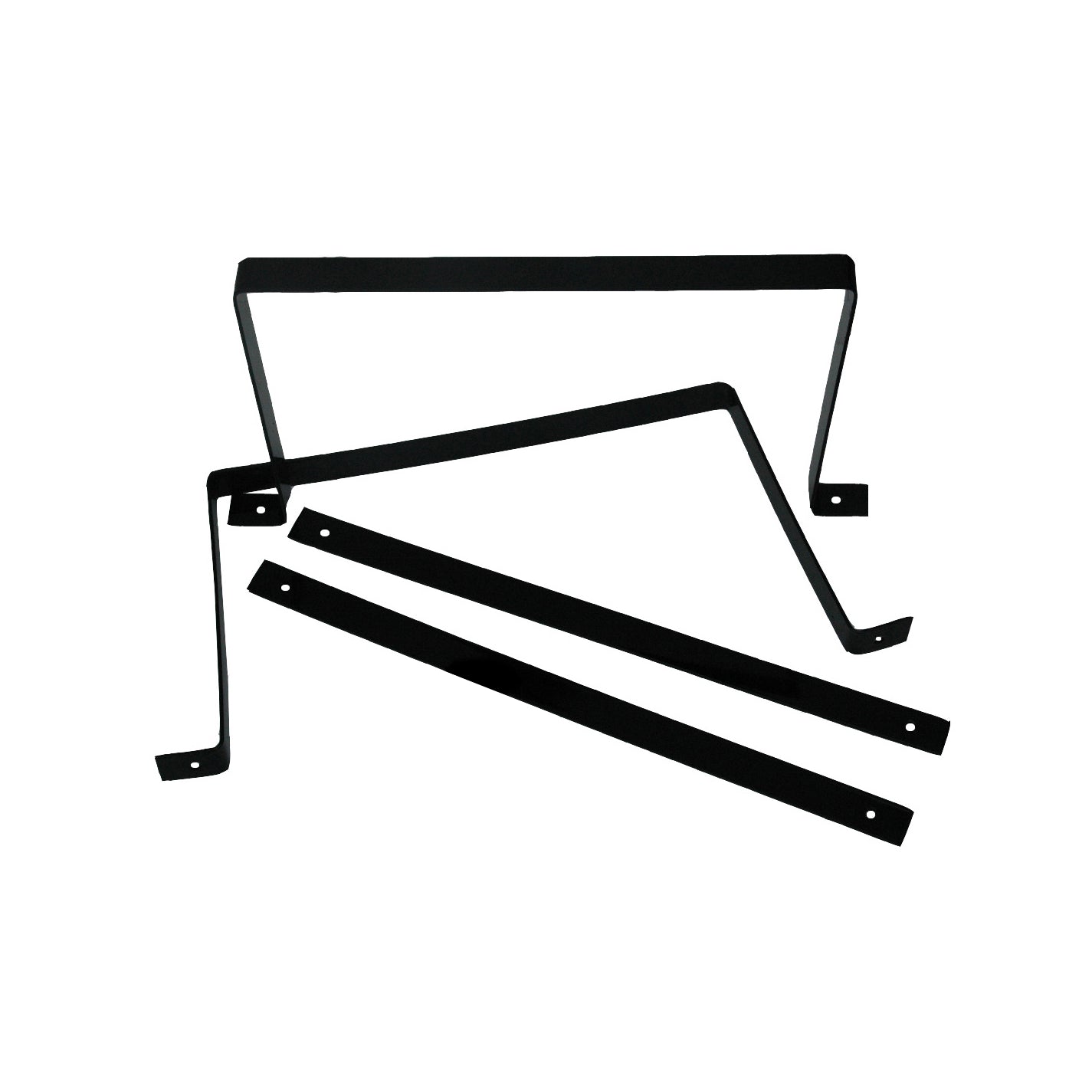 RCI Fuel Cell Mounting Strap - Steel - Black- RCI 2120 Series 12 Gallon Fuel Cells (Set of 4)