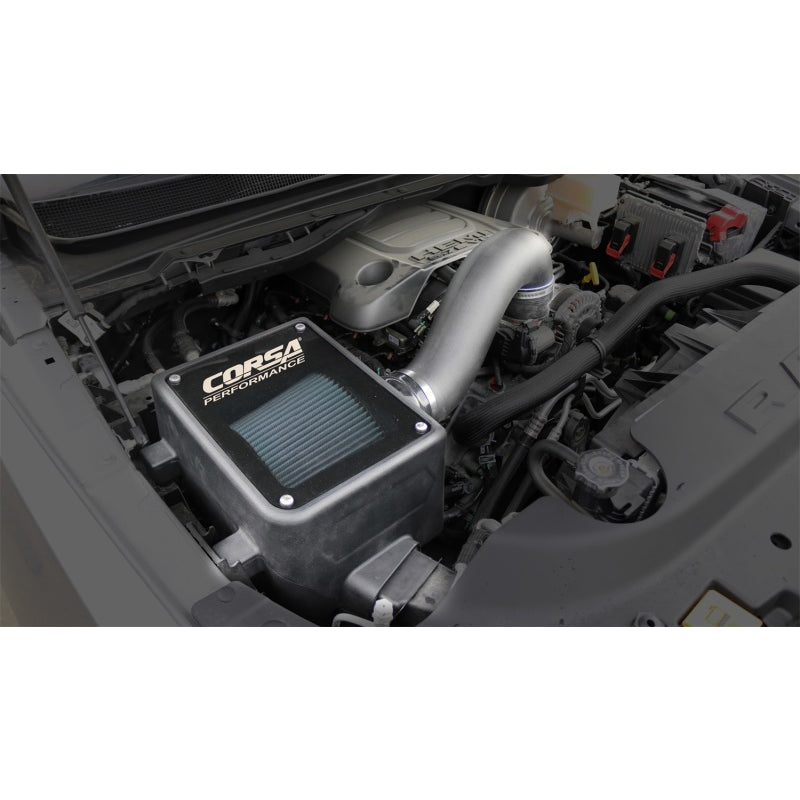 Corsa MaxFlow Air Intake - Closed Box - Black - Mopar Gen III Hemi - Dodge Ram Fullsize Truck 2019-21