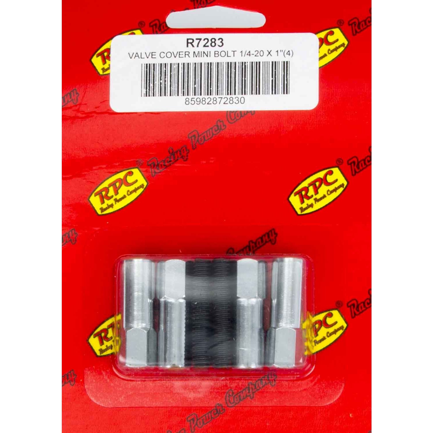 Racing Power Stud Valve Cover Fastener 1/4-20" Thread 1.375" Long Mini Bolt - 1-1/4" Long