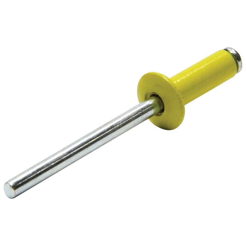 Allstar Performance 3/16" Small Head Rivets - Steel Mandrel - Yellow (250 Pack)