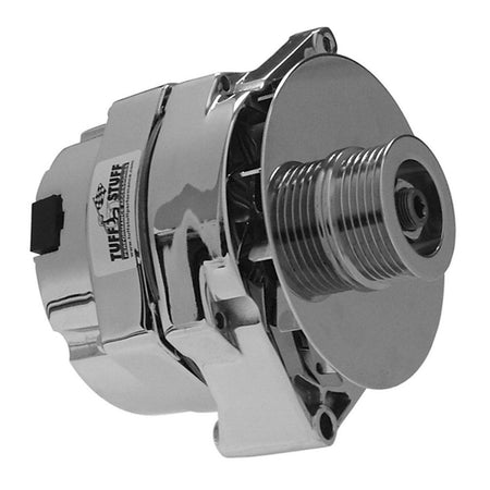 Tuff Stuff GM Alternator 100 Amp 1-Wire Polished 6 Groove