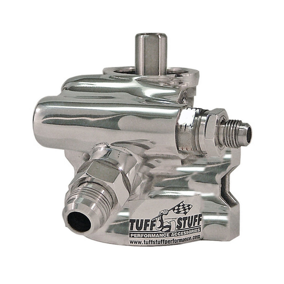 Tuff Stuff Type 2 Power Steering Pump Polished Aluminum