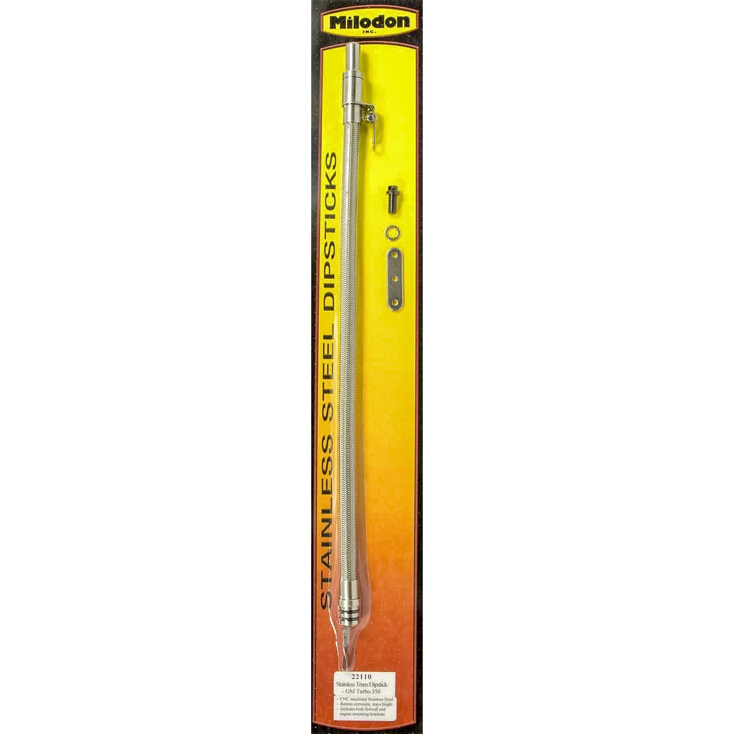 Milodon GM TH350 Stainless Steel Dipstick