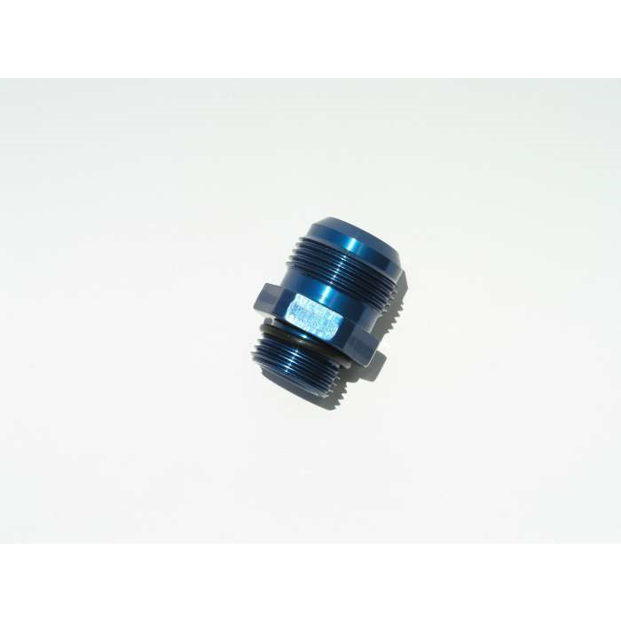 Meziere -12 AN O-Ring to -16 AN Flare Fitting - Blue