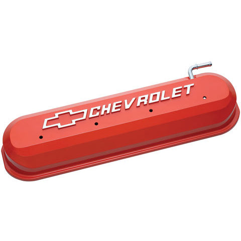 Proform Parts GM LS Valve Covers - Slant Edge - Orange