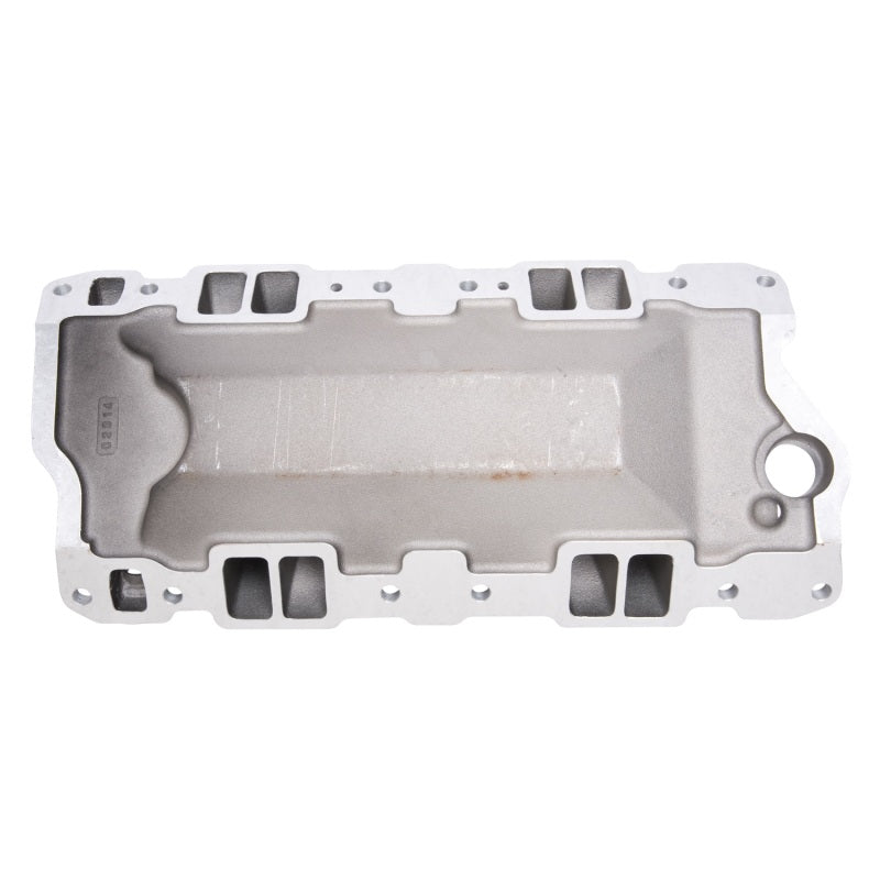Edelbrock Performer Air-Gap Intake Manifold Spread/Square Bore Dual Plane Aluminum - Black