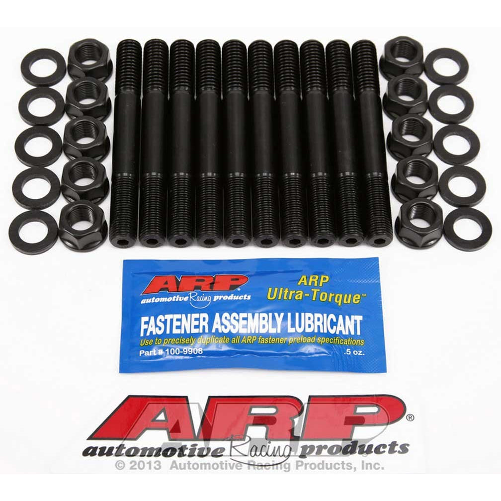 ARP Main Stud Kit - Hex Nuts - 2-Bolt Mains - Chromoly - Black Oxide - Small Block Buick