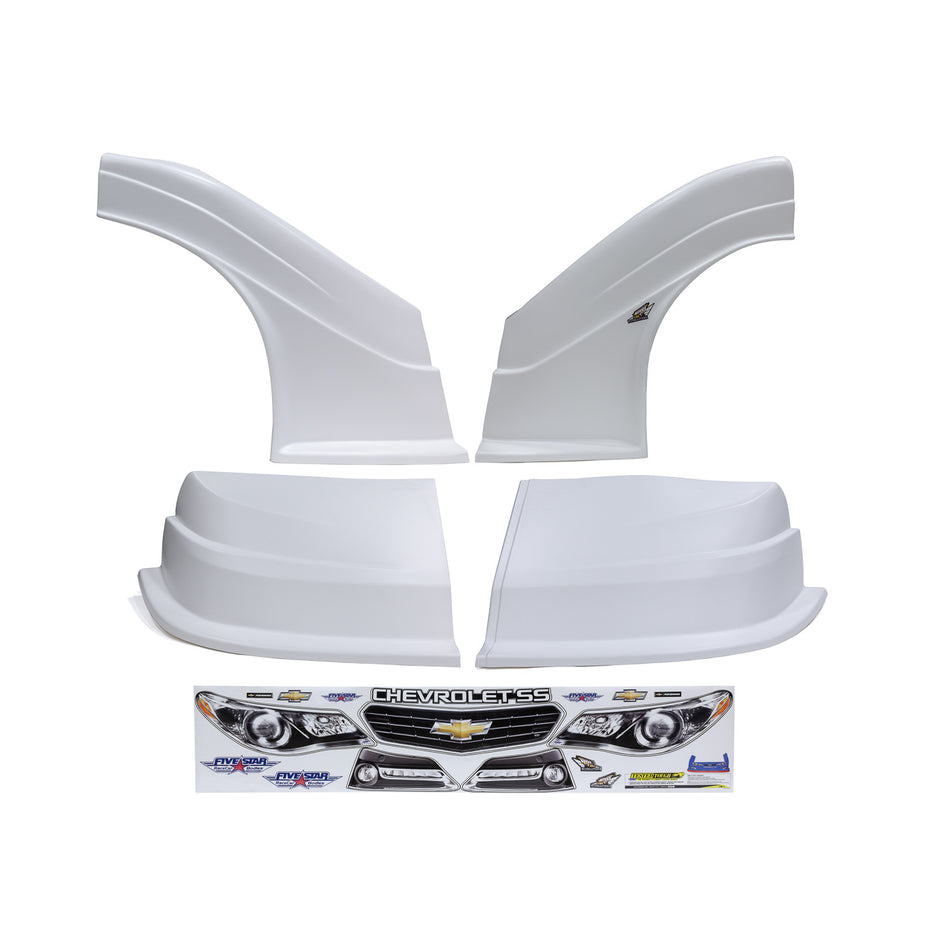 Fivestar MD3 Evolution Nose and Fender Combo Kit - Chevy SS - White