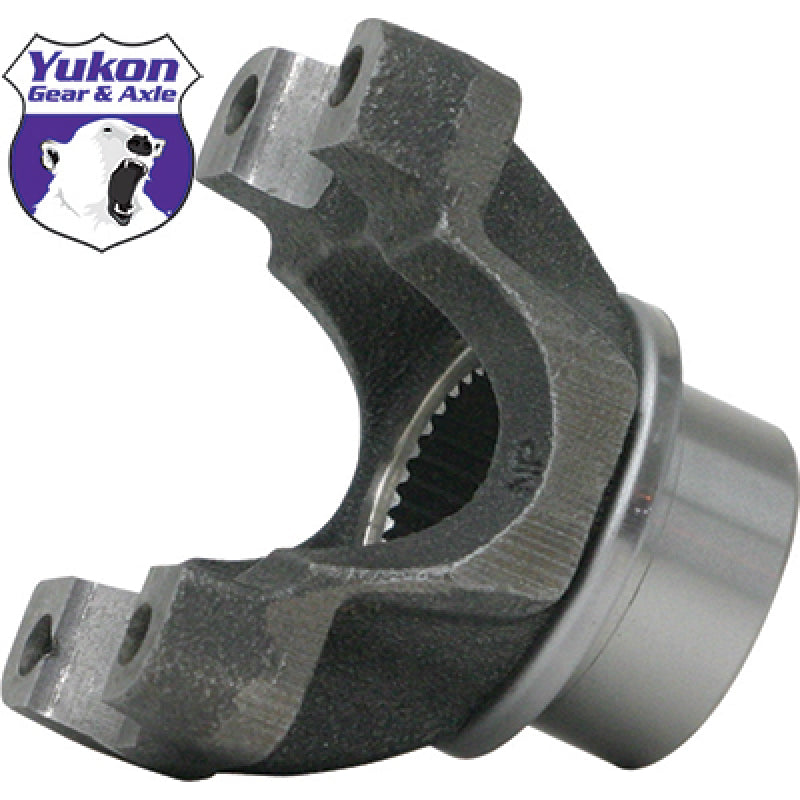 Yukon Pinion Yoke - 25 Spline - 3.25" Long - Steel - Natural - 1310 U-Joint - Ford 8"