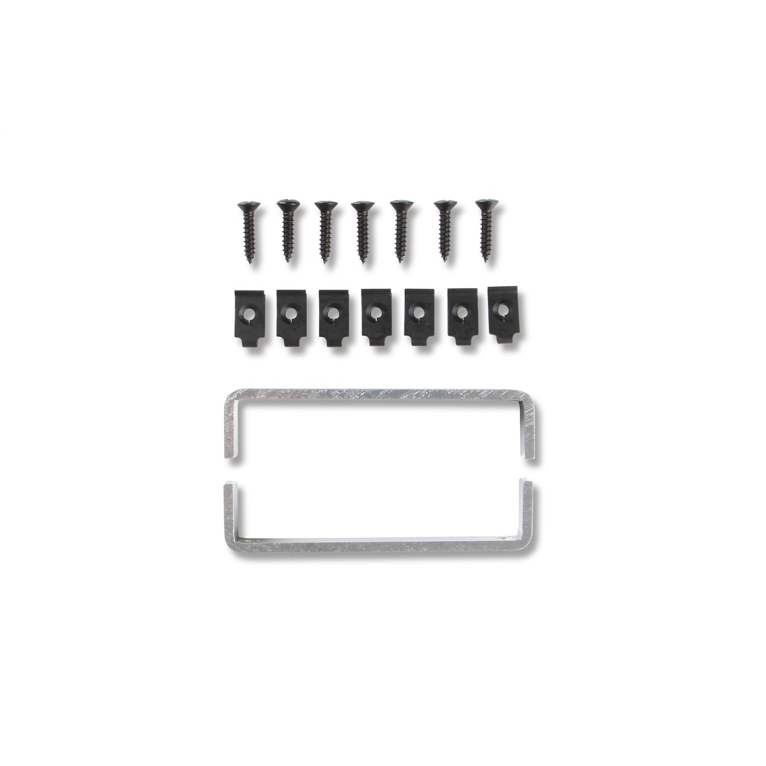 Holley EFI Gauge Mounting Panel - Dash Bezel - Black - GM F-Body 1967-68