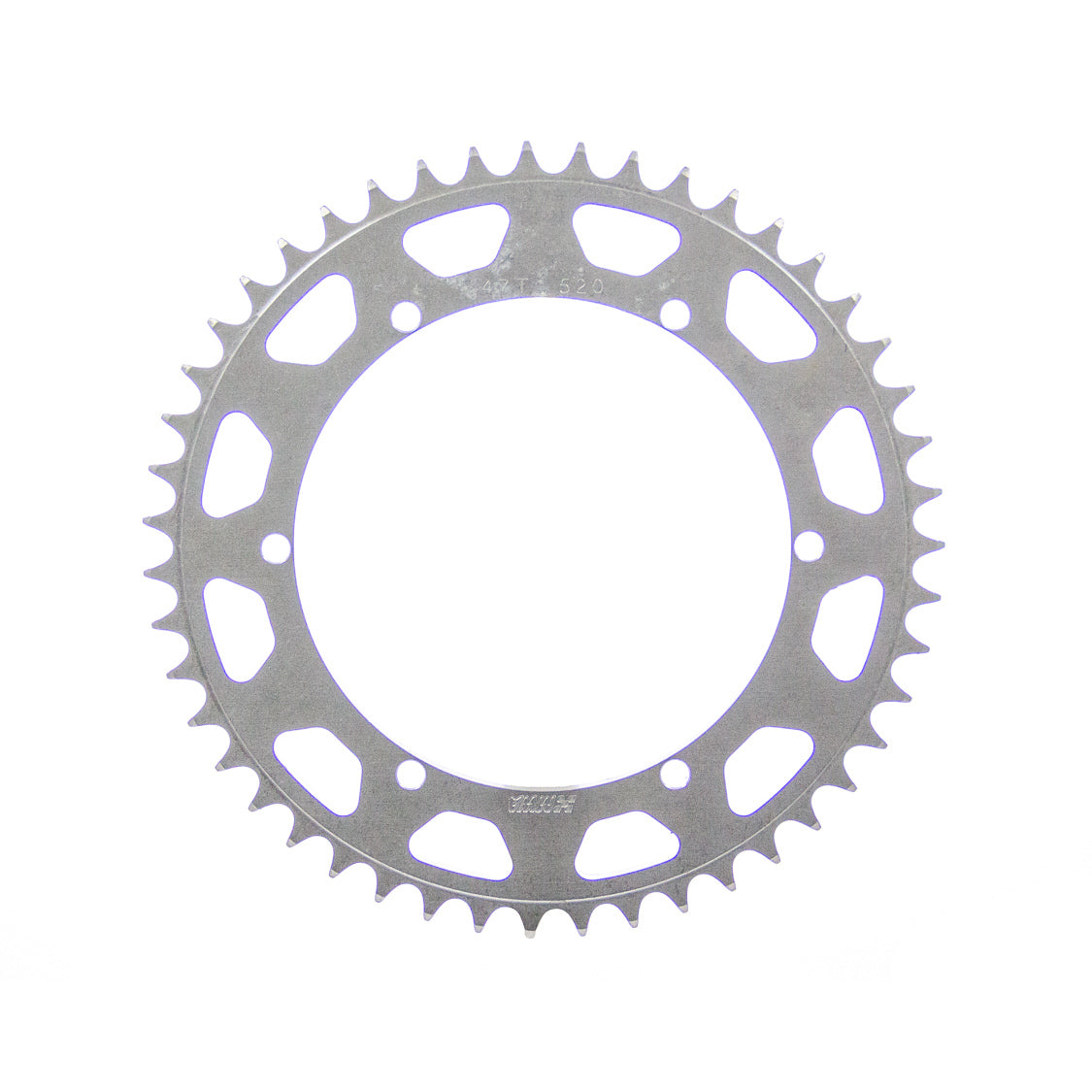 M&W Aluminum Products 47-Tooth Axle Sprocket 6.43" Bolt Pattern