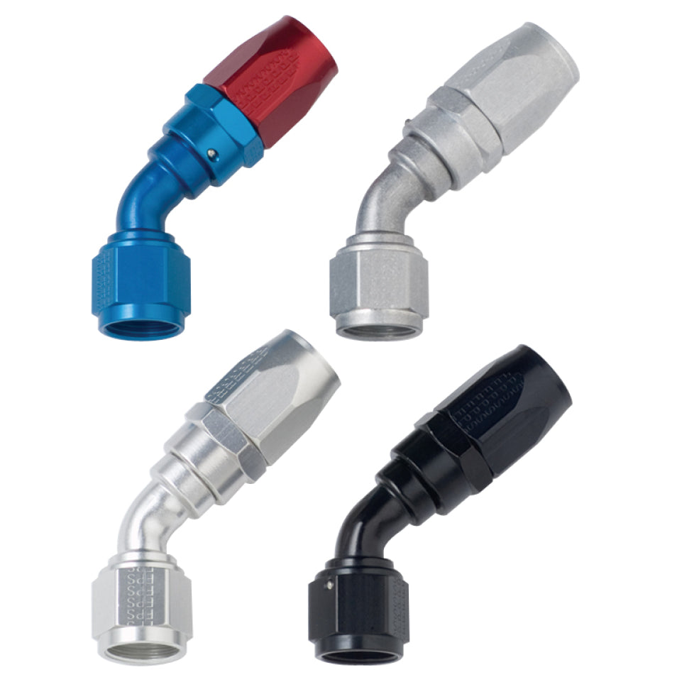 Fragola 45 -10 AN Hose End - Black