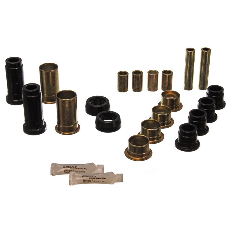 Energy Suspension Hyper-Flex Front Lower / Upper Control Arm Bushing - Black - Mustang II / Pinto 1974-80