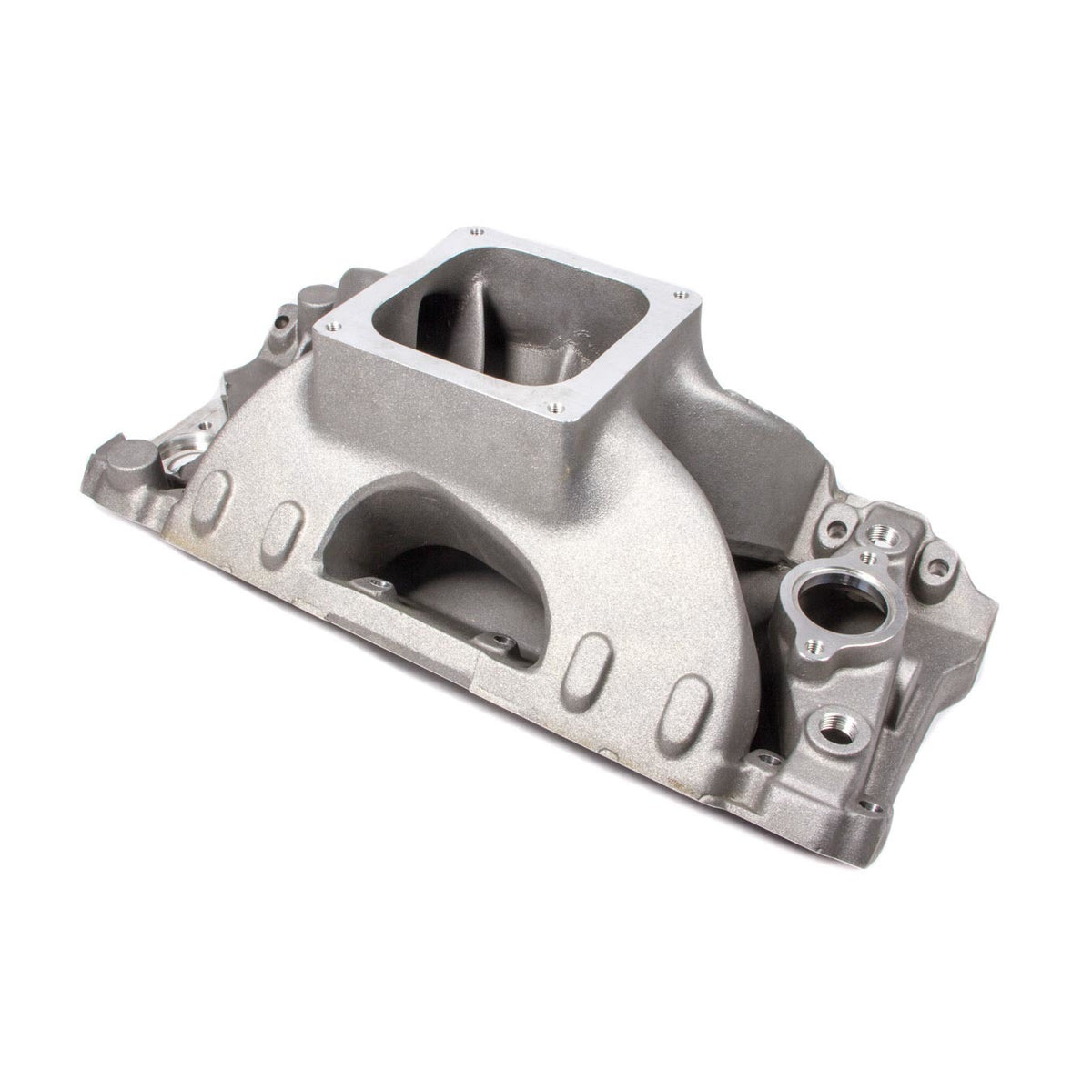 BRODIX Dominator Flange Intake Manifold Single Plane Aluminum Natural - Big Block Chevy