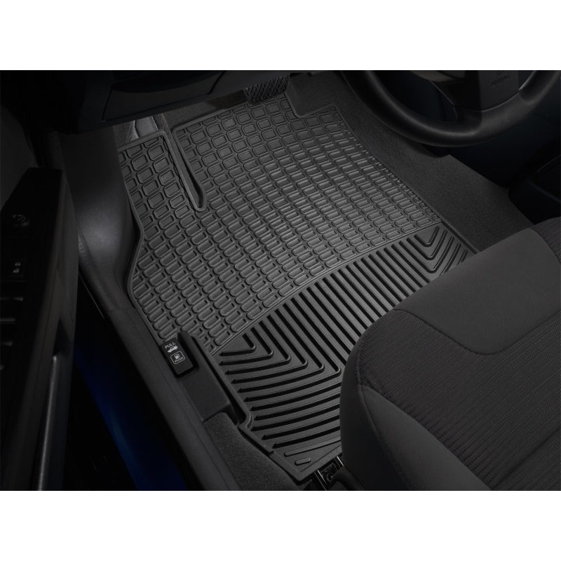 WeatherTech All-Weather Floor Mats - Front - Black - Super Cab - Ford Fullsize Truck 2015