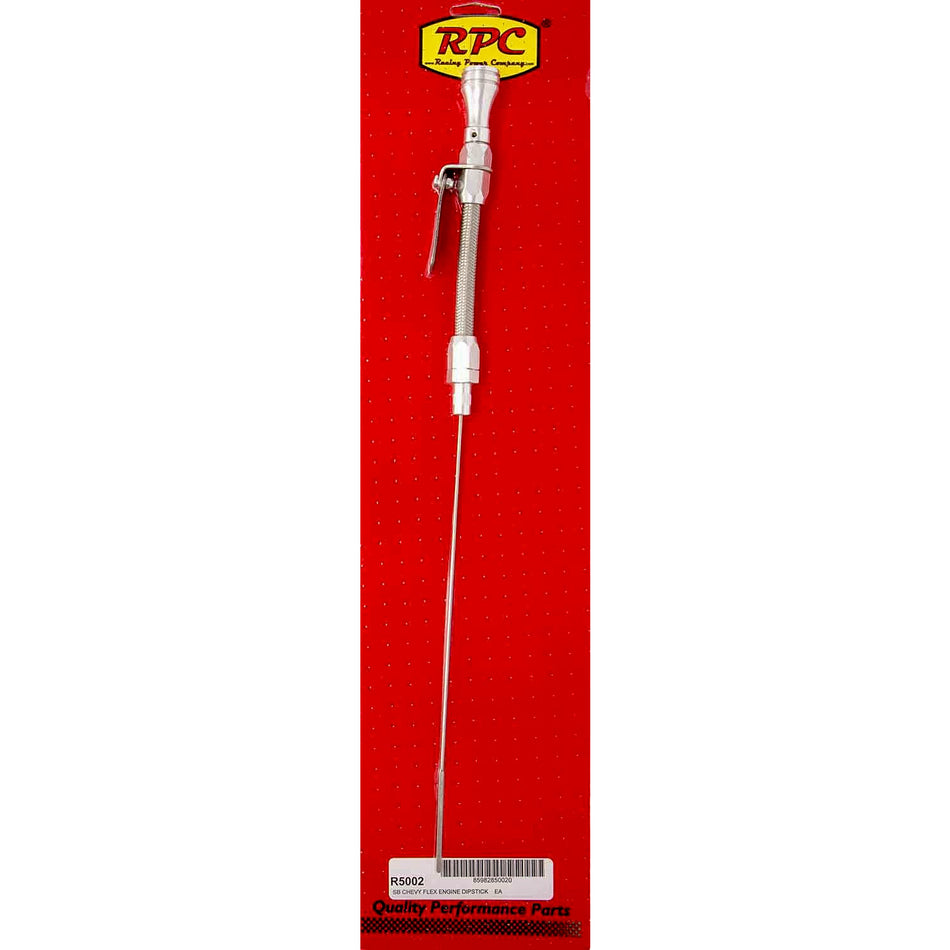 Racing Power Co-Packaged Flexible Engine Dipstick SBC Pre-79