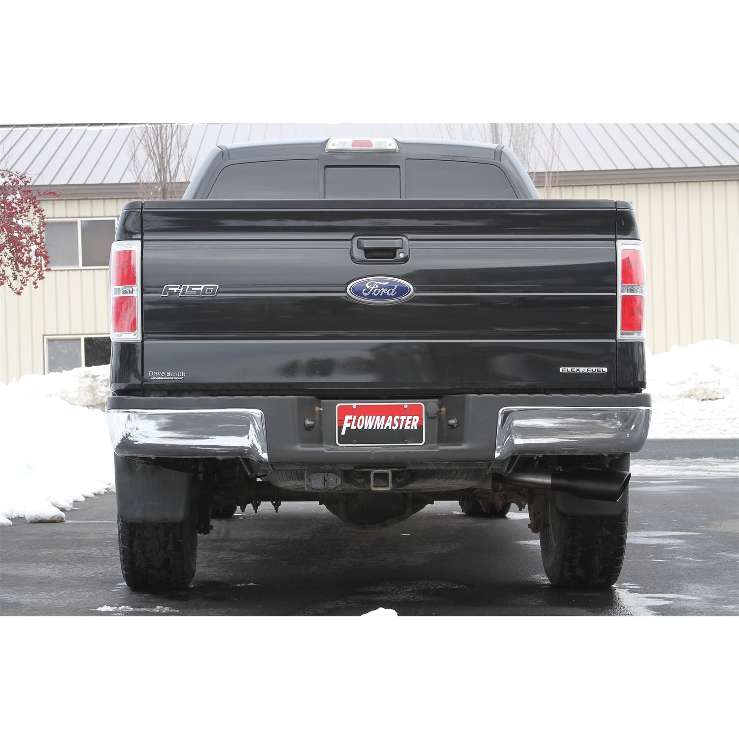 Flowmaster FlowFx Exhaust System - Cat-Back - 3" Diameter - Single Side Exit - 4-1/2" Black Ceramic Tip - Stainless
