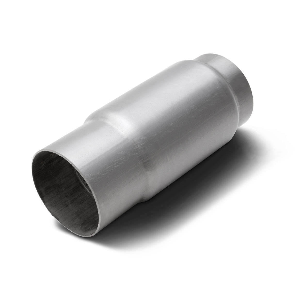 DynoMax Performance Exhaust Race Series Mini Bullet Muffler 3" Center Inlet/Outlet 3-1/2 x 3-5/8" Round Body 6-1/2" Long