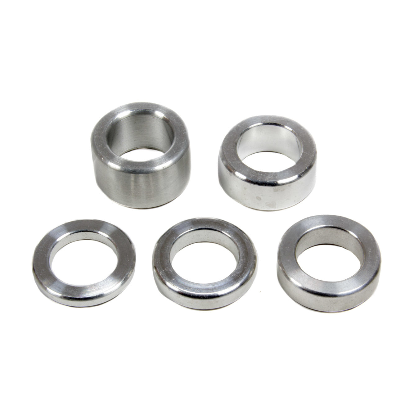Jones Racing Products 1/4 to 1" Thick Crank Mandrel Spacer 1-1/8" Mandrel Aluminum Natural - Kit