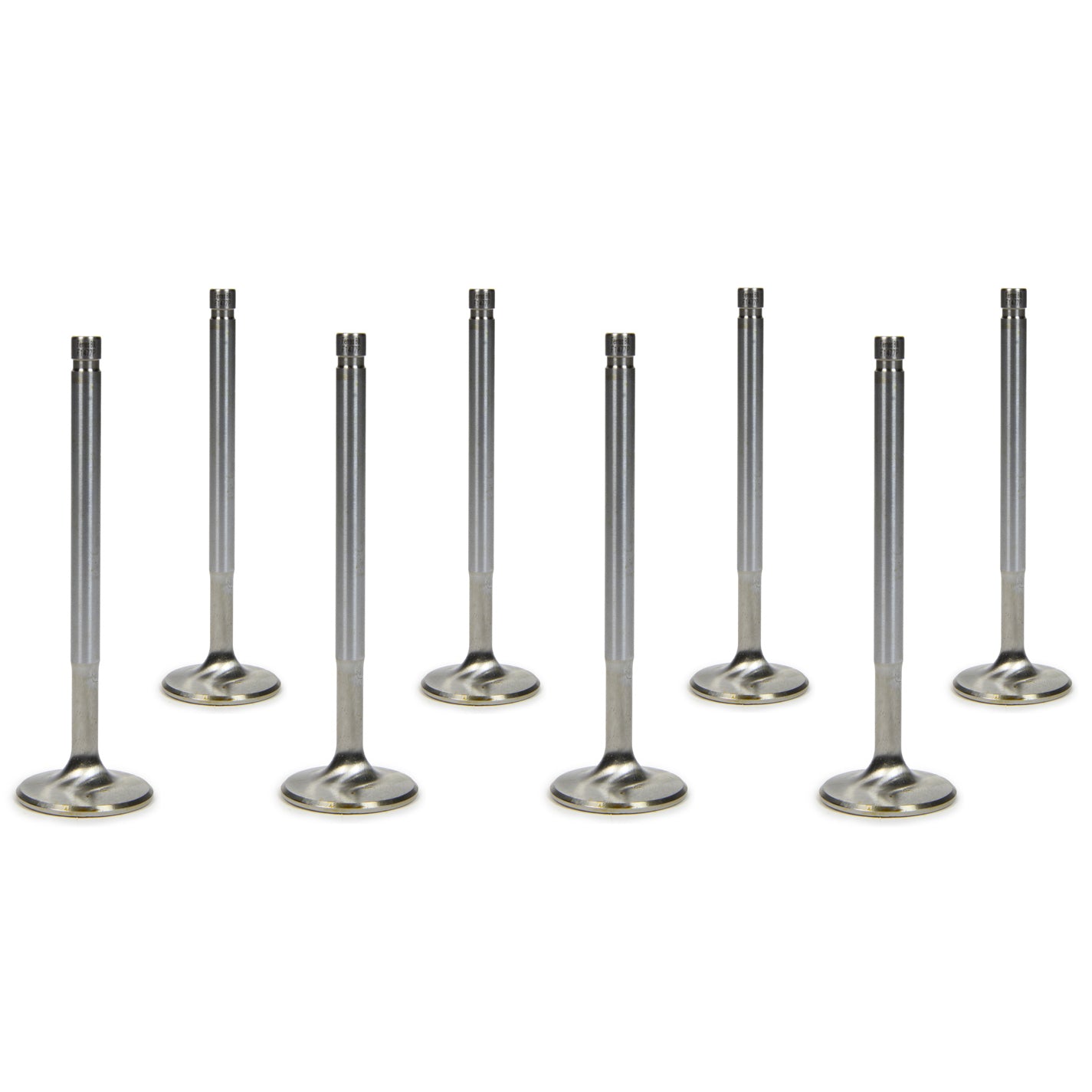 Ferrea Exhaust Valve - 1.600" Head - 0.250" Valve Stem - 5.300" Long - Stainless (Set of 8)