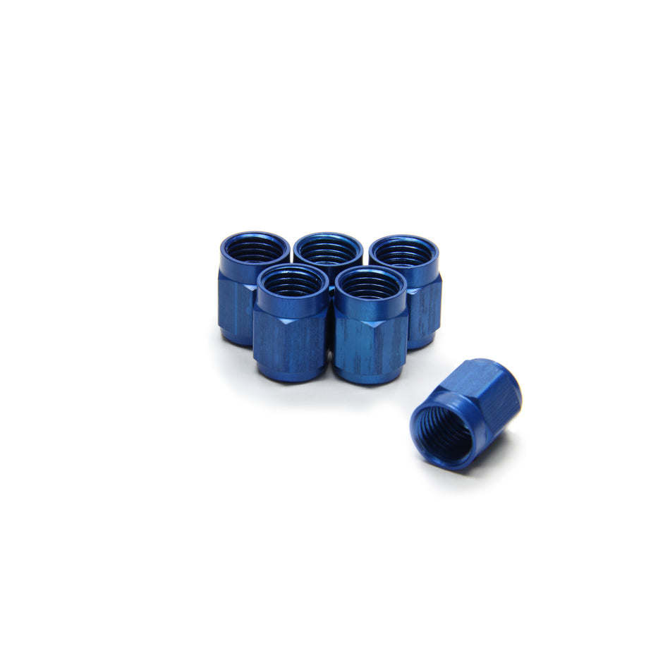 Aeroquip Aluminum -03 AN Tube Nut - (6 Pack)