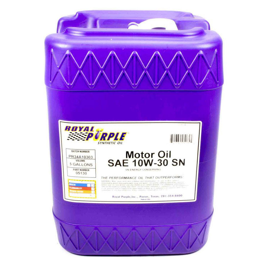 Royal Purple High Performance Motor Oil - SAE 10W30 - 5 Gallon Pail