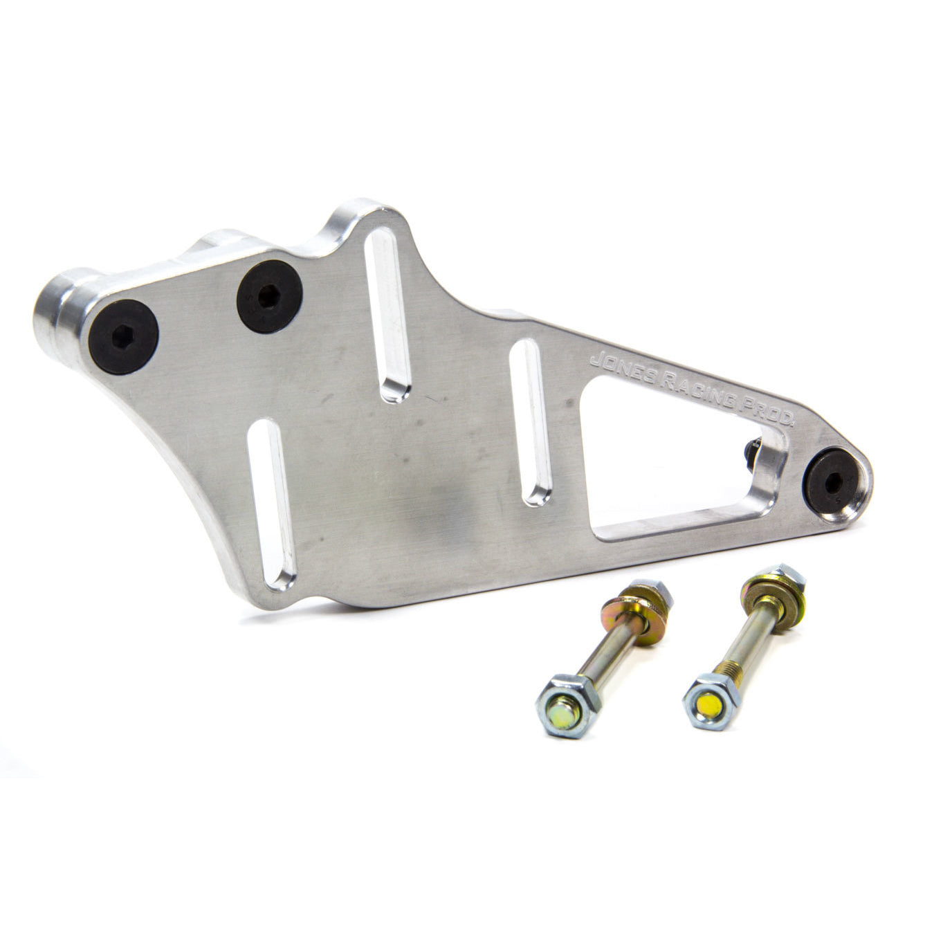 Jones Racing Products Driver Side Power Steering Bracket Block/Head Mount Aluminum Natural - Small Block Chevy