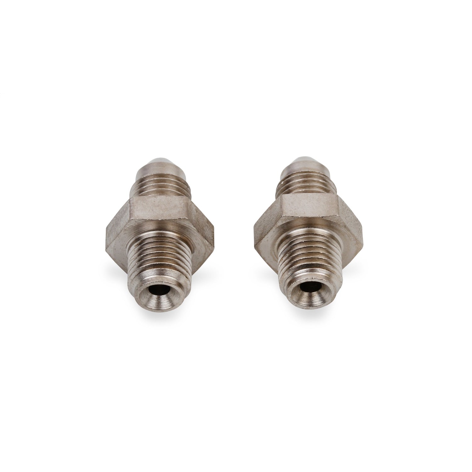 Earl's Steel Brake Adapter -03 AN to 3/8-24 Inverted Flare - Short - (2 Pack)