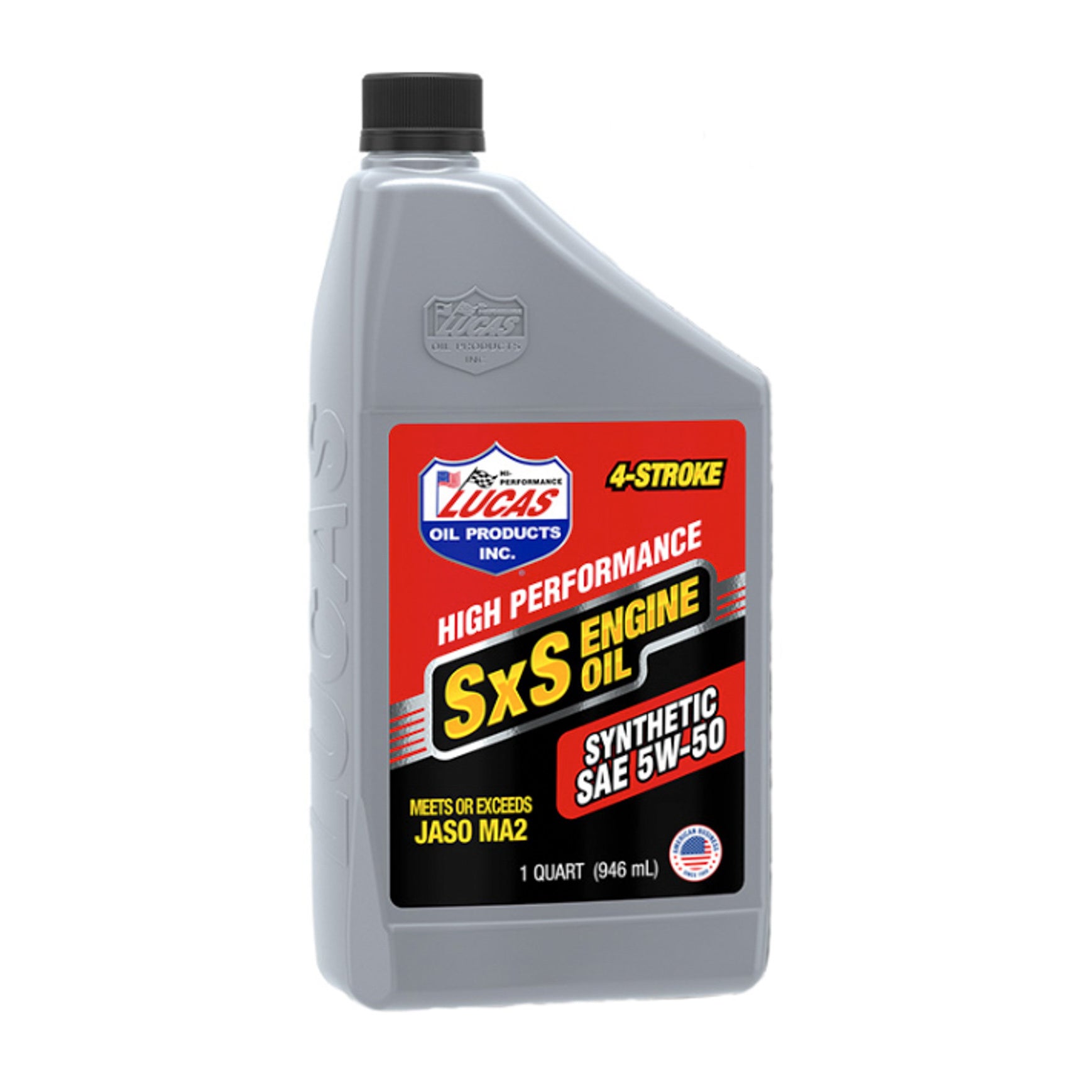 Lucas SxS Motor Oil - 5W50 - Synthetic - 1 qt Bottle