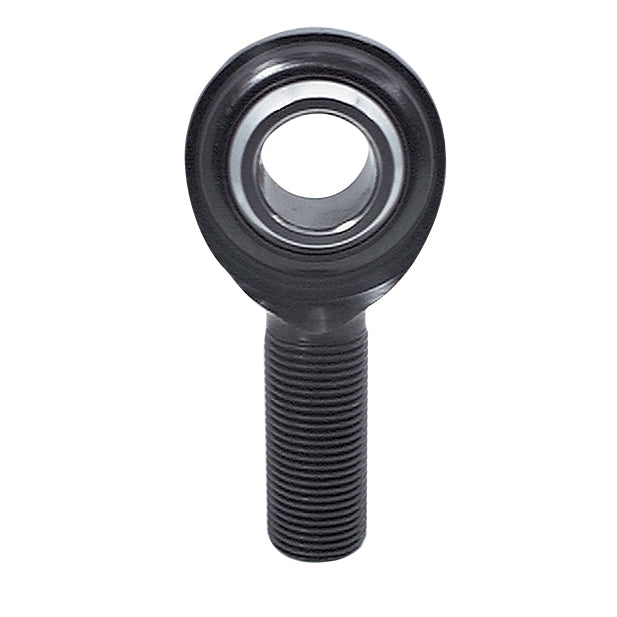 QA1 PCM Series Rod End - 1/2" Bore - 1/2-20" RH Male Thread - Chromoly - Black Oxide